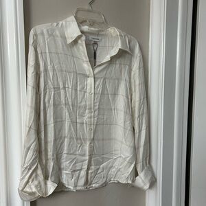 Calvin Klein Cream Shirt